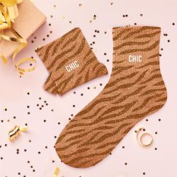 Chaussettes à paillettes - Chic