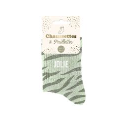 Chaussettes à paillettes - Jolie