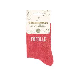 Chaussettes à paillettes - Fofolle