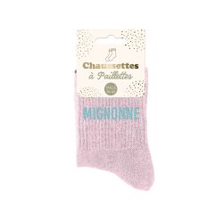 Chaussettes à paillettes - Mignonne
