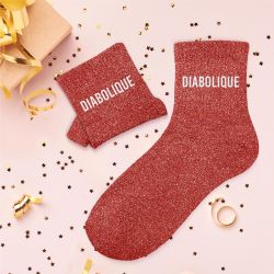 Chaussettes à paillettes - Diabolique