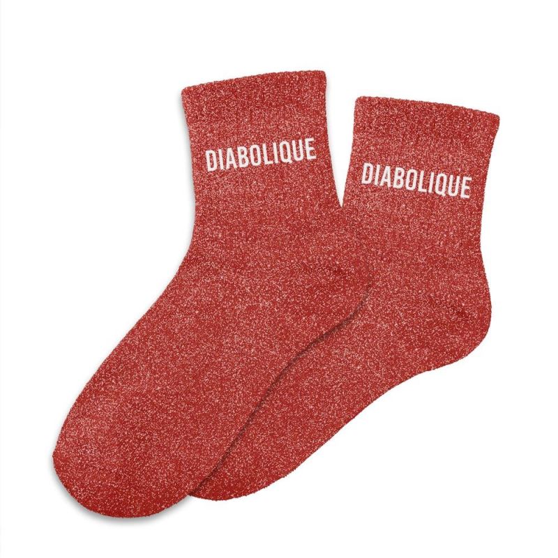 Chaussettes à paillettes - Diabolique