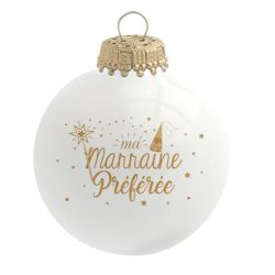 BOULE DE NOËL - MA MARRAINE...