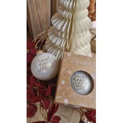 BOULE DE NOËL - PAPI ADORÉ - BAUBELS