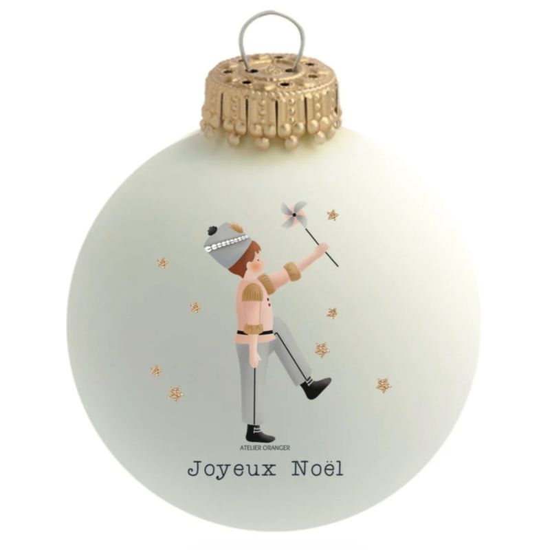 BOULE DE NOËL - ATELIER ORANGER CASSE-NOISETTE - BAUBELS