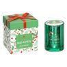 Bougie parfumée Houx - Baies givrées - D8X10cm 210g - ATMOSPHERA
