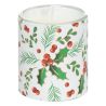Bougie parfumée houx x3 - Baies givrées - 135g - ATMOSPHERA