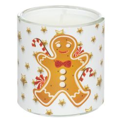 Bougie parfumée en photophore x3 - Epices de Noël - 135g - ATMOSPHERA