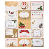 Etiquettes Prénoms pour Cadeaux de Noël x15 - Atmosphera