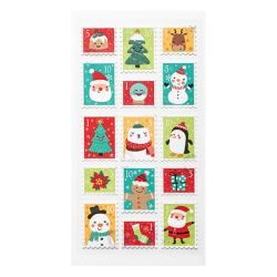 Stickers "Timbre de Noël" - ATMOSPHERA