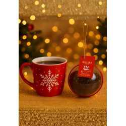 BOULE DE NOEL - THÉ DE NOËL (ORANGE, CANNELLE) 60g - QUAI SUD