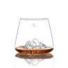 SET DE 2 VERRES TOPOGRAPHIC - EVEREST & MONT BLANC - ALASKAN MAKER