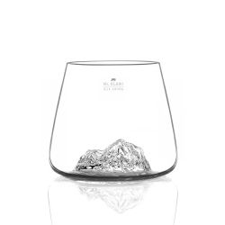 SET DE 2 VERRES TOPOGRAPHIC - EVEREST & MONT BLANC - ALASKAN MAKER