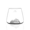 SET DE 2 VERRES TOPOGRAPHIC - EVEREST & MONT BLANC - ALASKAN MAKER