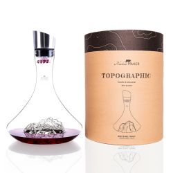 CARAFE A VIN TOPOGRAPHIC -...