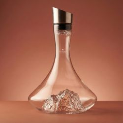 CARAFE A VIN TOPOGRAPHIC - MONT BLANC - ALASKAN MAKER