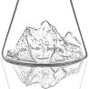 CARAFE A EAU TOPOGRAPHIC - MONT EVEREST - ALASKAN MAKER