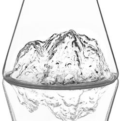 CARAFE A EAU TOPOGRAPHIC - MONT BLANC - ALASKAN MAKER