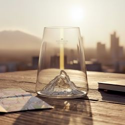 VERRE DESIGN TOPOGRAPHIC - MONT MATTERHORN - ALASKAN MAKER