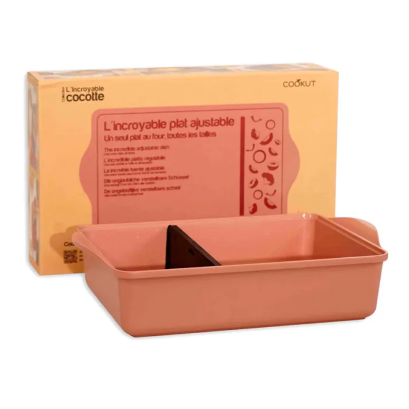 L'INCROYABLE PLAT À FOUR AJUSTABLE - GUIMAUVE - COOKUT