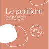 SHAMPOING SOLIDE - LE PURIFIANT - AUX DEUX ARGILES - AUTOUR DU BAIN