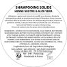 BOÎTE - SHAMPOING SOLIDE AU HENNE ET ALOE VERA - 85G - AUTOUR DU BAIN