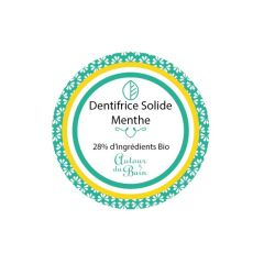DENTIFRICE SOLIDE - DEUX MENTHES - 30 ML - AUTOUR DU BAIN