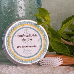 DENTIFRICE SOLIDE - DEUX MENTHES - 30 ML - AUTOUR DU BAIN