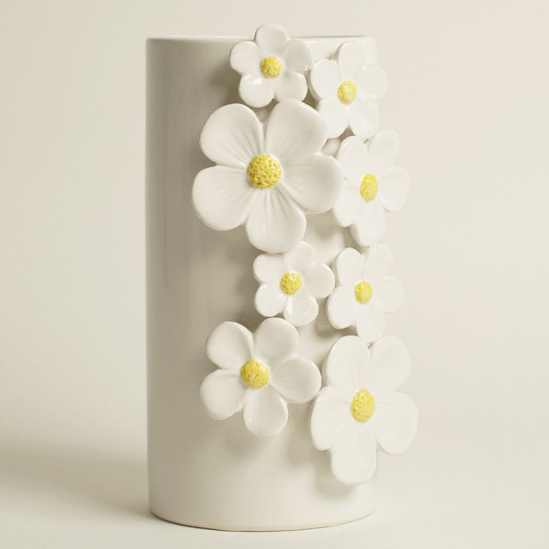 DAISY VASE 23CM - HOME EDELWEISS