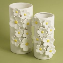 DAISY VASE 23CM - HOME EDELWEISS
