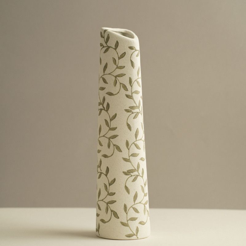 SOLANGE VASE TUBE 40CM - HOME EDELWEISS