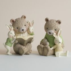 LEWIS OURS LAPIN ASSIS 8CM...