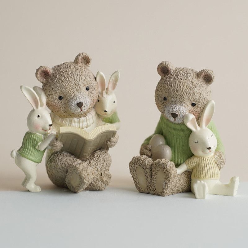 LEWIS OURS LAPIN ASSIS 8CM  - HOME EDELWEISS