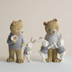 RALPHY OURSON  LAPIN 10CM...