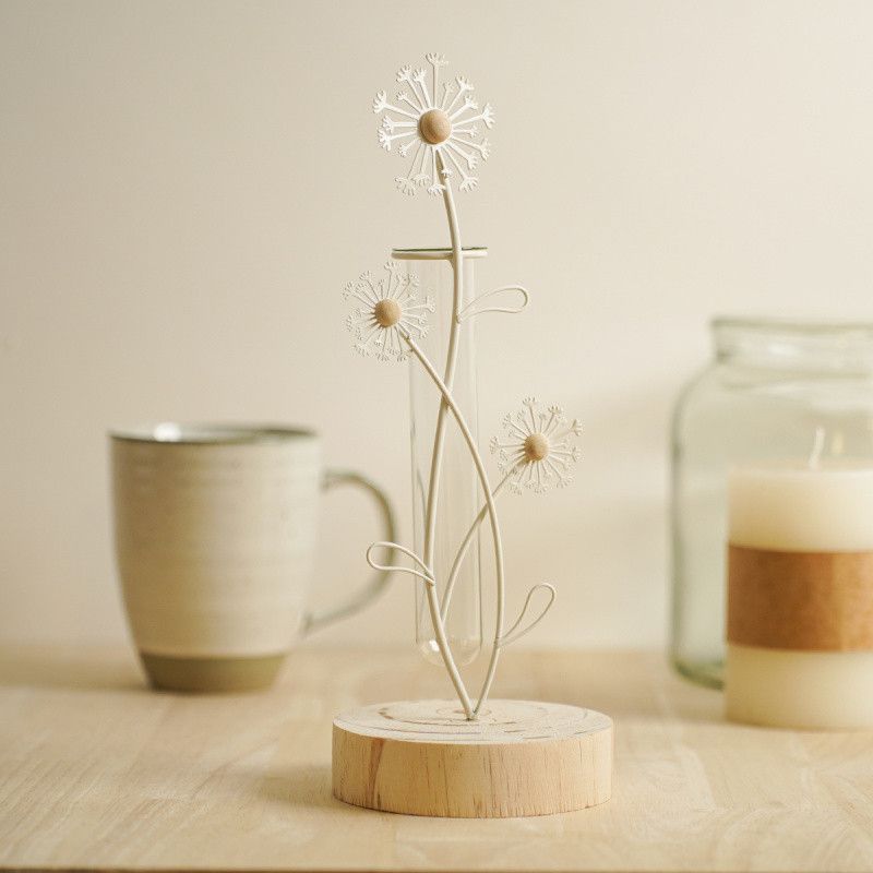 POÉSIE VASE SOLIFLOR TUBE ALLIUM 25CM - HOME EDELWEISS