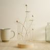 POÉSIE VASE SOLIFLORE TRIPLE ALLIUM  - HOME EDELWEISS