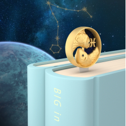 MARQUE-PAGES SIGNE ASTROLOGIQUE POISSON  - KONTIKI