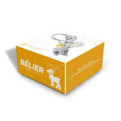 PORTE-CLÉS CHARMS SIGNE ASTROLOGIQUE BELIER  - KONTIKI