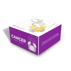 PORTE-CLÉS CHARMS SIGNE ASTROLOGIQUE CANCER - KONTIKI