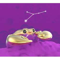 PORTE-CLÉS CHARMS SIGNE ASTROLOGIQUE CANCER - KONTIKI