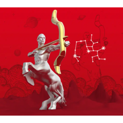 PORTE-CLÉS CHARMS SIGNE ASTROLOGIQUE SAGITTAIRE - KONTIKI