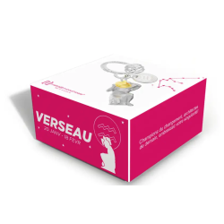 PORTE-CLÉS CHARMS SIGNE ASTROLOGIQUE VERSEAU  - KONTIKI