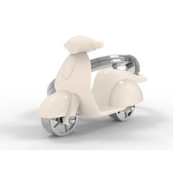 PORTE-CLÉS - SCOOTER DOLCE VITA BEIGE - KONTIKI