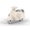 PORTE-CLÉS - SCOOTER DOLCE VITA BEIGE - KONTIKI