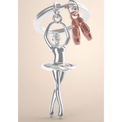 PORTE-CLÉS - DANSEUSE ÉTOILE ET SES CHAUSSONS - KONTIKI