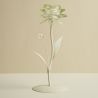 MATHURINE BOUGEOIR 1 FLEUR VERTE 26cm - HOME EDELWEISS