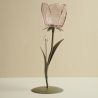 ADELAIS BOUGEOIR FLEUR 25CM - HOME EDELWEISS