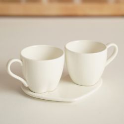 CUPIDON PLAT COEUR TASSES  - HOME EDELWEISS