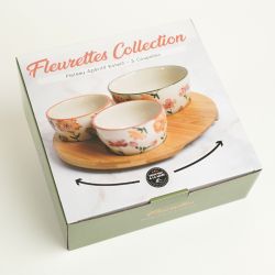 FLEURETTES B/PLAT APÉRITIF 3 RAVIERS  - HOME EDELWEISS