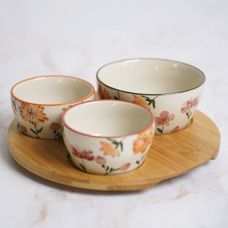 FLEURETTES B/PLAT APÉRITIF 3 RAVIERS  - HOME EDELWEISS